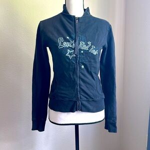 Levi’s Black Zip up sweater